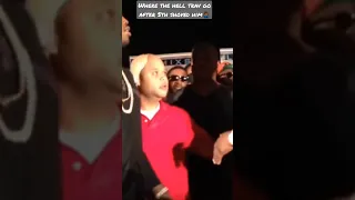 SAVAGE MOMENTS: 50 and Trav confrontation-( live on stage)