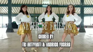 NEVER BE FRIENDS - Linedance | Choreo by Tri Artiyanti & Andrico Yusran