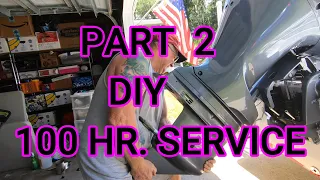 DIY YAMAHA 100 HR. SERVICE PART 2