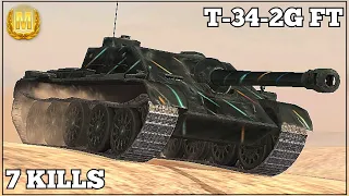 T-34-2G FT ☆ 5.6K Damage ☆ 7 Kills ☆ World of Tanks Blitz