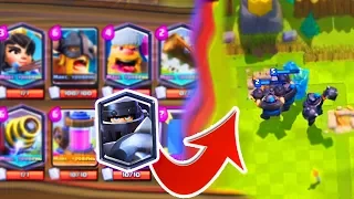 ПЫТАЮСЬ 5 ЛВЛ МЕГАРЫЦАРЕМ ПОПАСТЬ НА ТВ РОЯЛЬ НА 1 АРЕНЕ | Clash Royale