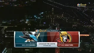 San Jose Sharks vs. Ottawa Senators (05.01.2018) Highlights