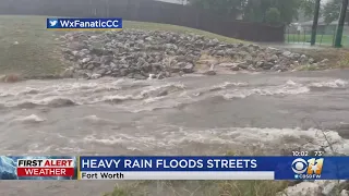 Cars swept away, high water rescue teams out as flash flood hit Tarrant County this evening