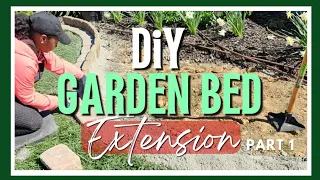 Front Garden Bed Makeover ✨ | DIY Paver Edging | Part 1