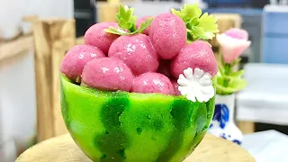 Cocomelon Cake 🍉 Satisfying Miniature Watermelon Cake Decorating |1000+ Miniature Fondant Cake Ideas