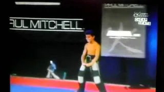 Tayler Lautner in a karate competition in 2003