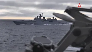 The best shots of exercises in the Black Sea