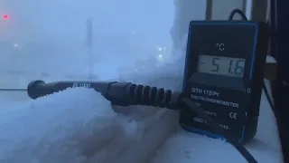 Russia extreme cold, Yakutsk touched minus 51 degree (-60°F)