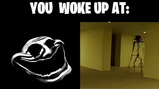 Trollface Becoming Uncanny (you woke up at) | trollge | troll face