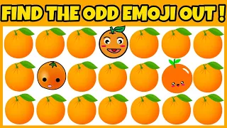 HOW GOOD ARE YOUR EYES | Find The Odd One Out| Emoji Quiz Easy, Medium, Hard #29