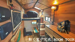 Truck Camper Room tour | Self made | TinyHome | English subtitles