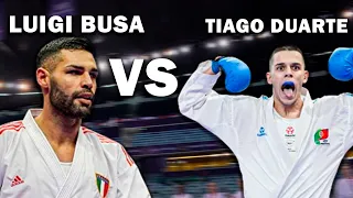 Luigi Busa (ITA) loses against Portugal Tiago Duarte (PT) at the European Karate Championship|EKF|