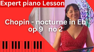 How To Play Chopin - Nocturne Op 9 no 2 - PIANO TUTORIAL LESSON