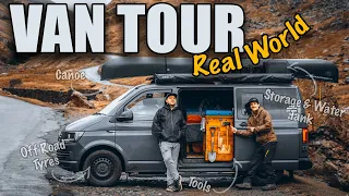 VAN TOUR (Real World) | Mountain Bike Van Tour #Vanlife