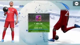 Muller Max Level Rating in Club selection Fc Bayern Munchen/Pes Mobile 2020