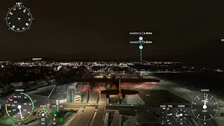 Marseille by night with Savage xcub Microsoft Flight Simulator 2020 12 19