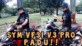 SYM VF3i V3 PRO | MERAH HITAM| STANDARD KILANG