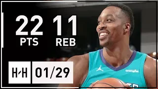 Dwight Howard Full Highlights Pacers vs Hornets (2018.01.29) - 22 Pts, 11 Reb | 2017-18 NBA Season