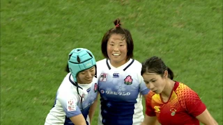 Japan v China Cup Final: Asia Rugby Women's Sevens Series Korea 7s