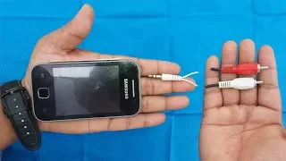 Mobile to woofer system connector | making of woofer connecting cable | by rameshbommidi