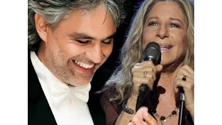 Barbra Streisand with Andrea Bocelli  "I Still Can See Your Face"