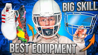 Best Equipment & Accessories for RB, LB, TE , QB and DE // Big Skill Player Equipment Guide