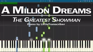 The Greatest Showman - A Million Dreams (Piano Cover) by LittleTranscriber