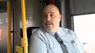 Hero's story: Bus driver aids woman fleeing alleged assault