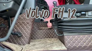 Volvo FH 12 3d коврики из экокожи с накладками из велюра
