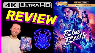 Blue Beetle 4K UltraHD Blu Ray Advance Review DC Superhero Movie, Image & Sound Analysis & Unboxing!