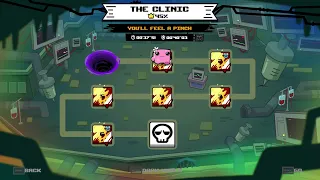 Super Meat Boy Forever - The Clinic menu