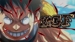 Luffy conquerors haki amv | one piece amv | Luffy x KGF