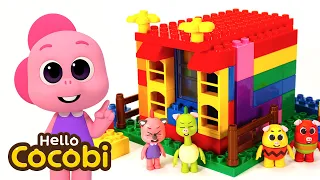 Learn Colors with Rainbow Lego House🌈 Videos For Kids | Hello Cocobi