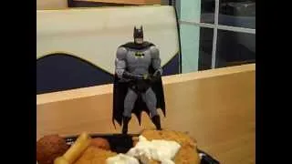 Batman at Long John Silver's