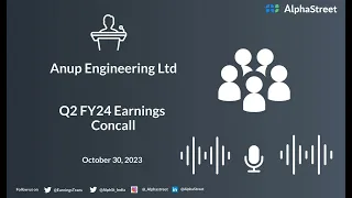 Anup Engineering Ltd Q2 FY24 Earnings Concall