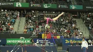 Aliya Mustafina (RUS) Uneven Bars Team Qualifcations 2010 Rotterdam World Championships