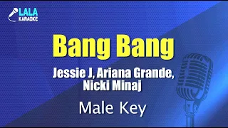 Jessie J, Ariana Grande, Nicki Minaj - Bang Bang (Male Key) Karaoke mr LaLaKaraoke 노래방