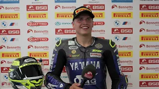 2024 Bennetts British Superbike: Round 3 reactions after Race 1 from Donington Park