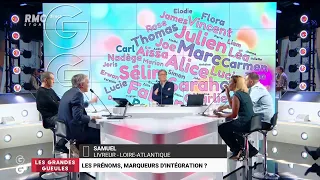 Les "Grandes Gueules" de RMC: Les prénoms, marqueurs d'intégration ?