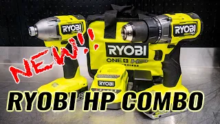 NEW Ryobi HP COMBO - PBLCK01K Drill Driver and Impact Kit Review
