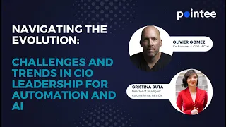 What are the biggest challenges facing CIOs and Automation/AI leaders?