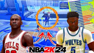 This Is How You Make The Most OP ANTHONY EDWARDS BUILD On 2k24!