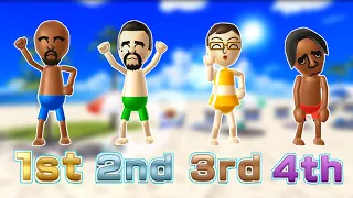 Wii Party BoardGame Island - Matt Vs George Vs Víctor Vs Asami (Master Difficulty)