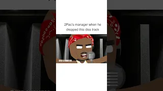 Everyone in the studio when 2pac dropped this track | Jk D Animator