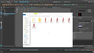 Maya Animating 2D Characters with Looping Textures