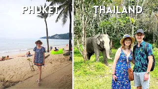 72 hours in Phuket | Elephant Sanctuary, Big Buddha & Beaches | Thailand travel vlogs November 2022