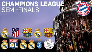 FC Bayern - All Semi-Final Matches in the Champions League