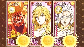 FULL *SUN GOD* TEAM IS FINALLY POSSIBLE! ALL THREE SUN GODS OF GRAND CROSS ON ONE PVP TEAM!