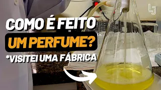 Como um PERFUME é FEITO? CONHECI UMA FÁBRICA E APRENDI TUDO SOBRE A PRODUÇÃO DE UMA FRAGRÂNCIA!