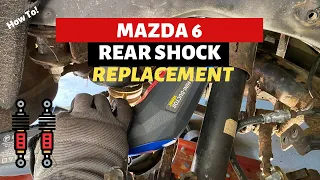 Mazda 6 Rear Shock Replacement | How To